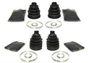 CV Boot Set for Kawasaki Brute Force 650i 750i 2009-2022, Front, Inner & Outer, Abrasion Resistant, Heavy Duty, Thicker Gauge, Enhanced Rigidity, Quality Grease, Complete Kit, ATVPC
