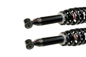 MONSTER AXLES - Monster Rear Shocks for John Deere AUC12198, Left & Right, XUV Gator 590, Monotube, Responsive Handling, Quality Tested, Gas-charged, Anti-foam, Anti-shear, Adjustable - Image 4