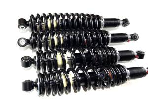 MONSTER AXLES - Monster Performance Full Shock Set for CFMOTO UFORCE 500 800 2014-2022, Front & Rear, Monotube, Responsive Handling, Optimal Damping, Quality Tested, Gas-charged, Anti-foam, Anti-shear, Adjustable - Image 3