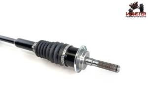 MONSTER AXLES - Monster XP Series Front Right CV Axle & Brg for Can-Am 705401878, Telescoping, Built Tough, 4340 Chromoly Steel, Direct Fit, Factory Length with 4" of Travel - Image 3
