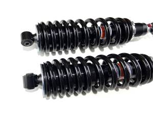MONSTER AXLES - Monster Performance Front Shocks for Honda Pioneer 500 2017-2021, Left & Right, Monotube, Dual-Rate, Responsive Handling, Quality Tested, Gas-charged, Anti-foam, Anti-shear, Adjustable - Image 3