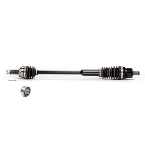 MONSTER AXLES - Monster XP Series Front CV Axle & Brg for Polaris RZR XP XP4 1000 2014-2015, Telescoping, Built Tough, 4340 Chromoly Steel, Direct Fit, Factory Length with 4" of Travel - Image 1