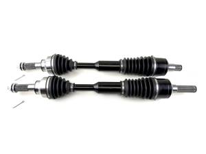 Monster XP Series Rear CV Axles for Kawasaki 59266-0049, 59266-0050, Mule PRO, Left & Right, Telescoping, Built Tough, 4340 Chromoly Steel, Direct Fit, Factory Length with 4" of Travel