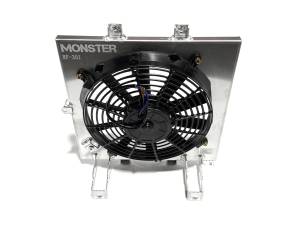 Monster Performance Radiator Fan for Honda 19020-HL6-A01, Optimal Airflow, Consistent Performance, Long-Life Motor, Quiet Operation, Balanced Blades, Corrosion Resistant