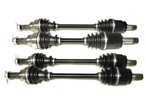 Precision Full CV Axle Set for Honda Pioneer 500 2015-2016, Front & Rear, Quality Tested, Heat-Treated, 4140 Chromoly Steel, Exact Fit, ATVPC