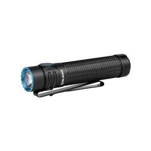 Warrior Mini 3 Portable Tactical Flashlight - Black - 1750 Lumens - 240 Meter Throw - 5 Modes & Strobe - Tactical - Rechargeable