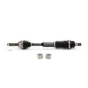 Monster XP Series Rear CV Axle & Brgs for Polaris 1332883, RZR 4 800, RZR S 800, Telescoping, Built Tough, 4340 Chromoly Steel, Direct Fit, Factory Length with 4" of Travel