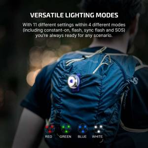 Olight - Gober 2 Smart Signal Light, One Switch Control, Rechargeable, USB-C Charging Port, 6 Color Settings Group Activities, Pet Tracking, Safety - Image 10