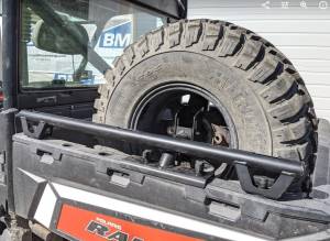 Aprove - Aprove Spare Tire Carrier for Polaris Ranger XP 900 & XP 1000, Heavy Duty Steel, Precision Engineered, Weather Resistant, Black Powder Coat, Secure Mounting, Corrosion Proof, Direct Bolt-On - Image 4