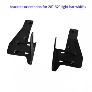 Aprove - Aprove Light Bar Mounting Brackets for Polaris RZR PRO XP 2020-2021, Long-Life Durability, New Design - Image 3