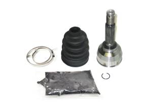 CV Joint Kit for Suzuki Vinson 500 2003-2005 Eiger 400 2003-2004 (with 'UJ68' stamp), Front, Outer, Precision Machined, Heat-Treated, Smooth Articulation, Quality Grease, ATVPC
