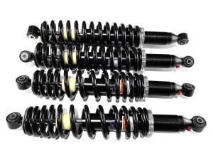 Monster Performance Full Shock Set for CFMOTO UFORCE 500 800 2014-2022, Front & Rear, Monotube, Responsive Handling, Optimal Damping, Quality Tested, Gas-charged, Anti-foam, Anti-shear, Adjustable
