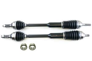 Monster XP Series Front CV Axles & Brgs for Can-Am 705401686, 705401687, Left & Right, Telescoping, 4340 Chromoly, Factory Length with 4" of Travel