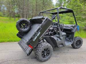 Aprove - Aprove Spare Tire Carrier for Can-Am Defender HD5 HD8 HD10 2016-2022, Heavy Duty Steel, Precision Engineered, Weather Resistant, Corrosion Proof, Black Powder Coat, Long-Life Durability - Image 7