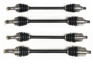 Precision Full CV Axle Set for Arctic Cat Wildcat Sport 700 2015-2019, Front & Rear, Quality Tested, Heat-Treated, 4140 Chromoly Steel, Exact Fit, ATVPC