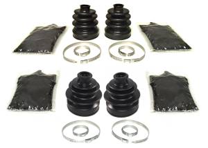 CV Boot Set for Bombardier Outlander 330 400 2003-2005, Front, Inner & Outer, Optimal Flexibility, Quality Grease, All Weather, Neoprene, Complete Kit, ATVPC