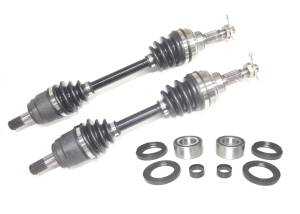 Precision Front CV Axles & Bearing Kits for Honda Foreman 400 4x4 1995-2001, Left & Right, Quality Tested, Heat-Treated, 4140 Chromoly Steel, Exact Fit, ATVPC