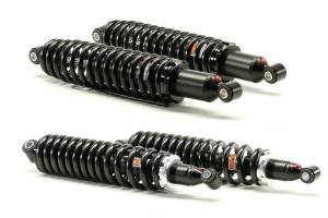 Monster Performance Full Shock Set for Yamaha Rhino 450 & 660 2005-2009, Front & Rear, Monotube, Responsive Handling, Optimal Damping, Quality Tested, Gas-charged, Anti-foam, Anti-shear, Adjustable
