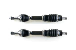 Monster XP Series Front CV Axles for Yamaha 28P-2510J-02-00, Left & Right, Telescoping, Built Tough, 4340 Chromoly Steel, Direct Fit, Factory Length with 4" of Travel