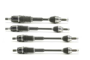 MONSTER AXLES - Monster XP Series Full CV Axle Set for Honda Pioneer 700 & 700-4 2014-2022, Front & Rear, Telescoping, Built Tough, 4340 Chromoly Steel, Direct Fit, Factory Length with 4" of Travel - Image 1