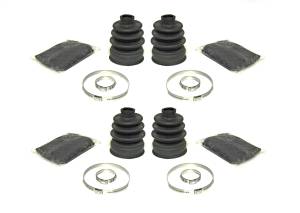 CV Boot Kits for Yamaha Grizzly 700 2007-2008, Outer, Front & Rear, Set of 4, Abrasion Resistant, Heavy Duty, Thicker Gauge, Enhanced Rigidity, Quality Grease, Complete Kit, ATVPC