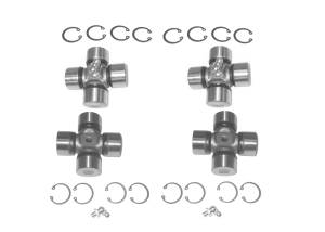 Precision Drive Shaft Universal Joint Set for Can-Am Commander 800 & 1000 2011-2012, Front & Rear, Reduced Vibration, Quality Tested, Heat-Treated, Set of 4, ATVPC