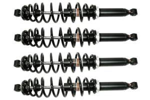 Monster Performance Full Shock Set for Can-Am 706201170, 706001524, Front & Rear, Monotube, Responsive Handling, Quality Tested, Gas-charged, Anti-foam, Anti-shear, Adjustable