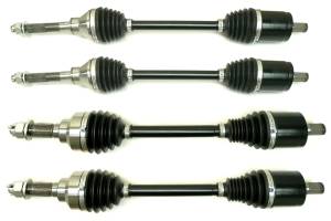 Precision Full CV Axle Set for Kubota RTV-X1140R & RTV-X1140W 2016-2020, Front & Rear, Quality Tested, Heat-Treated, 4140 Chromoly Steel, Exact Fit, ATVPC