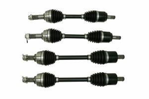 Precision Full CV Axle Set for Honda Rancher 420 IRS 2020-2024, Front & Rear, Quality Tested, Heat-Treated, 4140 Chromoly Steel, Exact Fit, ATVPC