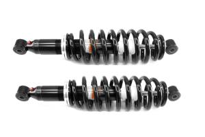 Monster Front Shocks for John Deere AUC12197, Left & Right, Gator 590 690, Monotube, Responsive Handling, Quality Tested, Gas-charged, Anti-foam, Anti-shear, Adjustable
