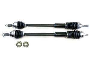 Monster XP Series Front CV Axles & Brgs for Can-Am 72" 705401829, 705401830, Left & Right, Telescoping, Built Tough, 4340 Chromoly Steel, Direct Fit, Factory Length with 4" of Travel