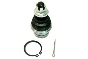 Monster Performance Ball Joint for Honda 51375-HL6-A02, Upper, Heavy Duty, 4340 Chromoly Steel, Greaseable, Low Friction, Adjustable, Chrome Plated