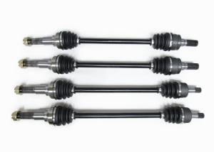 Precision Full CV Axle Set for Yamaha 1XD-F518F-00-00, 1XD-F531H-00-00, Front & Rear, Quality Tested, Heat-Treated, 4140 Chromoly Steel, Exact Fit, ATVPC