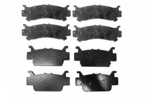 Monster Axles - Monster Performance Full Brake Pad Set for Honda Talon 1000 & Pioneer 1000, Front & Rear, Quiet Braking, Low-Dust, All-Weather, Quality Tested - Image 2