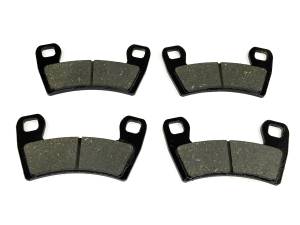 MONSTER AXLES - Monster Performance Front Brake Pads for Polaris 2206025, Left & Right, Quiet Braking, Low-Dust, All-Weather, Quality Tested, Set of 2 - Image 2
