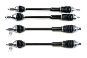 Monster XP Series Full CV Axle Set for Can-Am 705401829, 705401830, 705502362, Telescoping, Built Tough, 4340 Chromoly, Direct Fit, Factory Length with 4" of Travel
