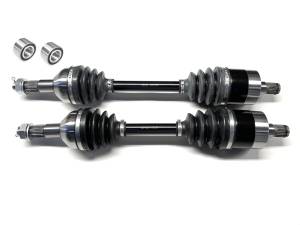 Precision Rear CV Axles & Bearings for Can-Am 705502710, 705502711, Left & Right, Quality Tested, Heat-Treated, 4140 Chromoly Steel, Exact Fit, ATVPC
