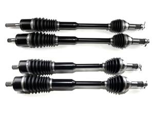 Monster XP Series Full CV Axle Set for Can-Am 64" 705402717 705402718 705502757, Telescoping, Built Tough, 4340 Chromoly, Direct Fit, Factory Length with 4" of Travel