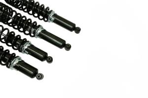 MONSTER AXLES - Monster Performance Full Shock Set for Polaris 7043464, 7043463, Front & Rear, Monotube, Responsive Handling, Quality Tested, Gas-charged, Anti-foam, Anti-shear, Adjustable - Image 2