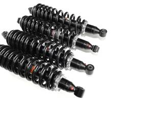 MONSTER AXLES - Monster Performance Full Shock Set for Yamaha 2PG-F3390-00-00, 2PG-F2200-00-00, Front & Rear, Viking VI, Dual-Rate, Monotube, Quality Tested, Gas-charged, Anti-foam, Anti-shear, Adjustable - Image 2