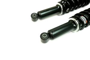 MONSTER AXLES - Monster Performance Front Shocks for Suzuki Eiger 400 & King Quad 400 2002-2020, Left & Right, Monotube, Responsive Handling, Quality Tested, Gas-charged, Anti-foam, Anti-shear, Adjustable - Image 3