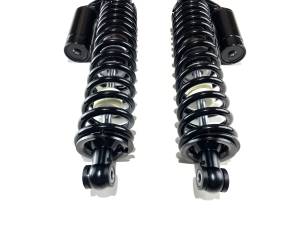 Monster Axles - Monster Performance Front Shocks for Honda 51400-HL4-AG1ZA, Pioneer 1000-5 Limited Edition & Deluxe, Left & Right, Monotube, Piggyback, Quality Tested, Gas-charged, Anti-foam, Anti-shear, Adjustable - Image 2
