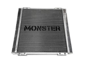 Monster Performance Radiator for Can-Am 709200703, All Weather, Corrosion Resistant, Quiet Operation, Lightweight, 3003 Aluminum Alloy