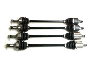 Precision Full CV Axle Set for Arctic Cat Wildcat 1000 2012-2015, 1502-774 1502-914, Front & Rear, Quality Tested, Heat-Treated, 4140 Chromoly Steel, Exact Fit, ATVPC