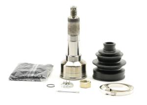 CV Joint Kit for Yamaha Big Bear Kodiak Wolverine 4KB-2510F-00-00, Front, Outer, Precision Machined, Heat-Treated, Smooth Articulation, Quality Grease, ATVPC