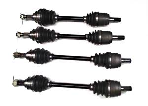 Precision Full CV Axle Set for Honda 44350-HN8-A43, 44250-HN8-A43, 42250-HN8-003, Front & Rear, Quality Tested, Heat-Treated, 4140 Chromoly Steel, Exact Fit, ATVPC