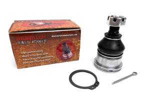 MONSTER AXLES - Monster Performance Full Ball Joint Set for Yamaha 3B4-23579-00-00, 3B4-23579-01-00, Upper & Lower, Heavy Duty, 4340 Chromoly Steel, Greaseable, Low Friction, Adjustable, Chrome Plated, Set of 4 - Image 8