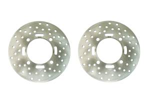 Performance Front Brake Rotors for Honda 45251-HP0-A51, Left & Right, Optimal Braking, Quality Tested, Quiet Operation, Precision Balanced, Corrosion Resistant, Set of 2, ATVPC