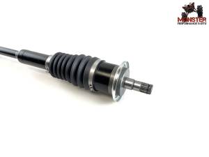 MONSTER AXLES - Monster XP Series Front Left CV Axle for Can-Am 705401877, Telescoping, Built Tough, 4340 Chromoly Steel, Direct Fit, Factory Length with 4" of Travel - Image 3