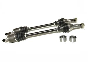 Precision Front CV Axles & Brgs for Can-Am 705400952 705400953, Left & Right, Quality Tested, Heat-Treated, 4140 Chromoly Steel, Exact Fit, ATVPC